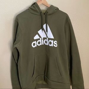Olive Green Adidas Hoodie